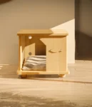 cama para mascotas en madera kora